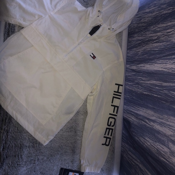 🎉2x HP🎉 Tommy Hilfiger Retro Windbreaker Jacket - Picture 3 of 10